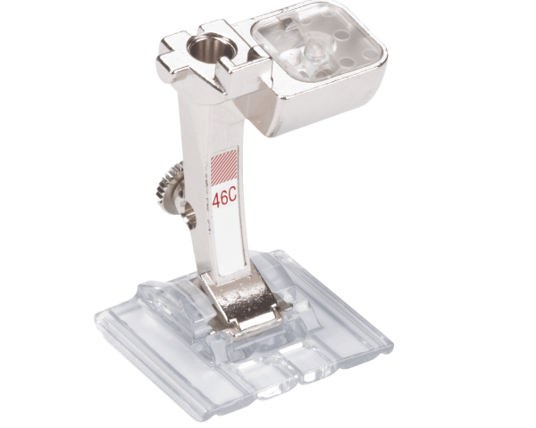 Bernina #46C Pintuck and Decorative Stitch Foot with Clear Sole