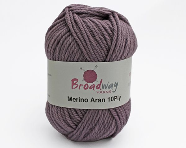 Merino Aran 10 Ply Broadway Yarns 50g 100m