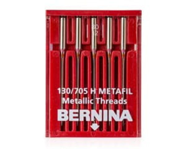 Bernina Needle – 130/705 H METAFIL 80 – 5 Needle Pack