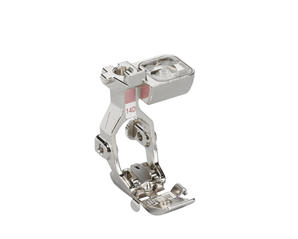 Bernina #14D Zipper Foot with Guide
