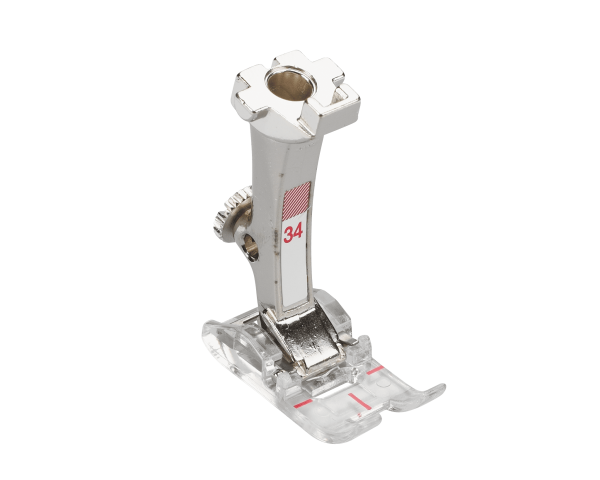 Bernina #34 Reverse Pattern Foot with Clear Sole